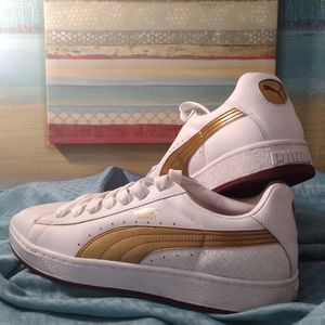 White and Gold Puma